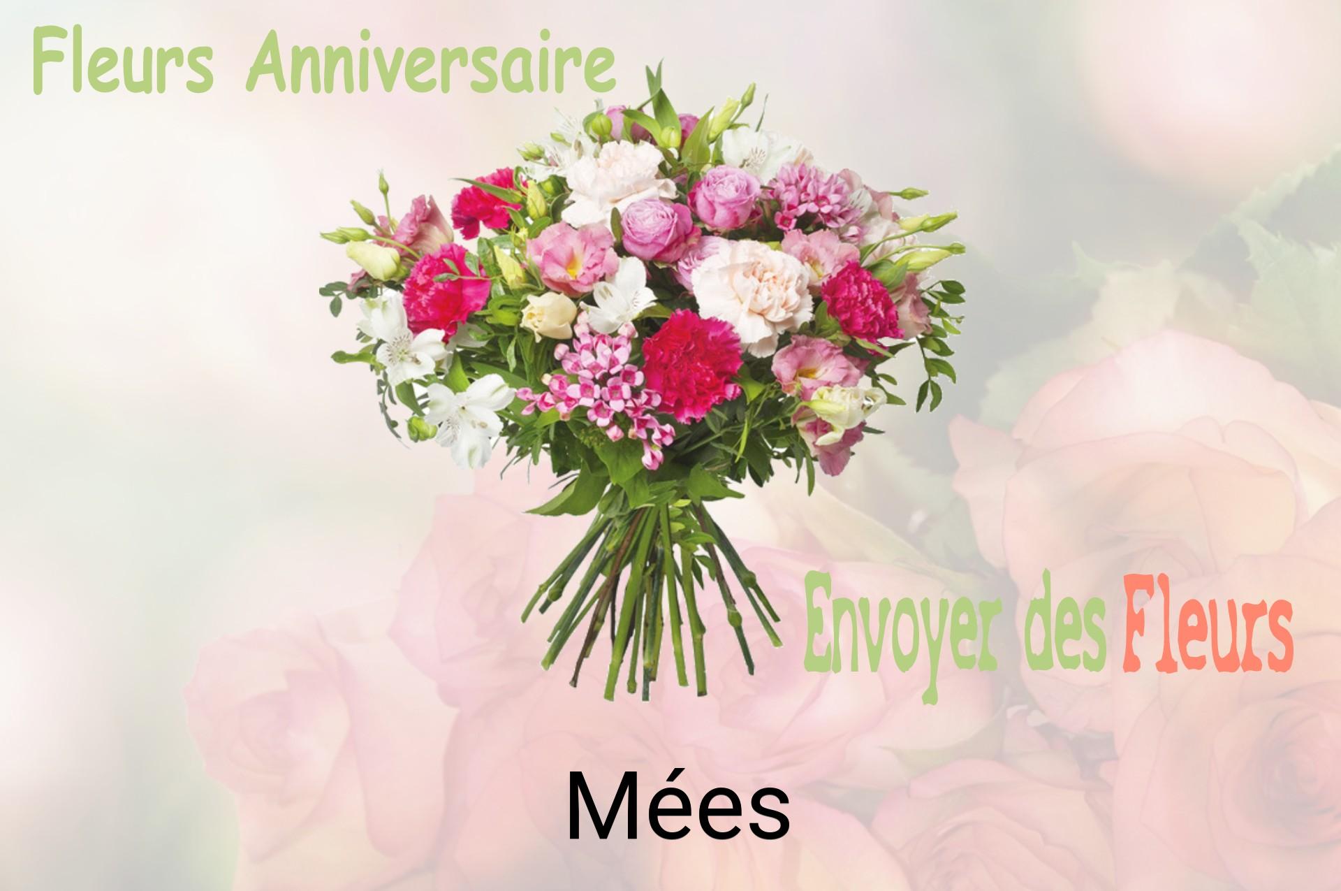 Bouquet de fleurs d’anniversaire livré à Mées